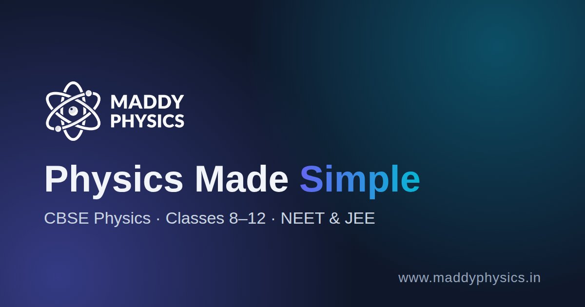 Simple Wave Motion Class 11 Physics Study Materials (SL Arora) | Maddy Physics